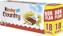 KINDER Country - Géant Casino à Asnières-sur-Seine KINDER Country en promo chez Géant Casino Asnières-sur-Seine à 4,04 €