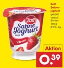 Sahnejoghurt im Angebot bei Netto Marken-Discount in Bruchsal Sahnejoghurt Angebote von Zott bei Netto Marken-Discount Bruchsal für 0,39 €