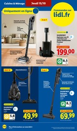 Promos Sac Aspirateur dans le catalogue "LE MOIS TOUJOURS PLUS" de Lidl Sac Aspirateur en promo dans le catalogue Lidl à la page 26