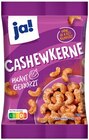 Cashewkerne im Angebot bei REWE in Darmstadt Cashewkerne Angebote von ja! bei REWE Darmstadt für 2,25 €