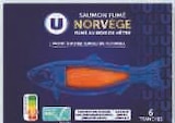 Saumon Atlantique Fumé Norvège - U en promo chez Super U Villeurbanne à 7,72 €