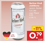 Jubiläums Angebote von Berliner Kindl bei Netto Marken-Discount Oranienburg für 0,79 €