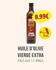 Huile d’olive vierge extra - NATURALIA - Naturalia à Angoulême Huile d’olive vierge extra - NATURALIA en promo chez Naturalia Angoulême à 8,99 €
