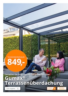 Terrassenüberdachung im Tuinmaximaal Prospekt "Terrassenüberdachungen mit Bestpreisgarantie" mit 12 Seiten (Düsseldorf)