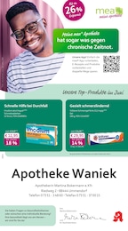 mea - meine apotheke Prospekt für Ummendorf: "Unsere Juni-Angebote", 4 Seiten, 01.06.2026 - 30.06.2026