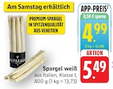 Aktuelles Premium-Spargel Angebot bei EDEKA in Frankfurt (Main) ab 4,99 €