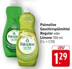 Palmolive Geschirrspülmittel Regular bei EDEKA im Heppenheim Prospekt für 1,29 €