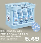 Mineralwasser Angebote von Rheinfels Quelle bei EDEKA Dinslaken für 5,49 €