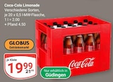 Coca-Cola im Angebot bei GLOBUS in Saarbrücken Coca-Cola Angebote bei GLOBUS Saarbrücken für 19,99 €