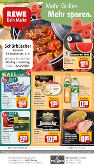 REWE Beckum Prospekt der aktuellen Woche, gültig von 03.08.2026 bis 08.08.2026 Aktueller REWE Beckum Prospekt "Dein Markt" mit 29 Seiten