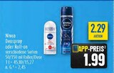 Deospray oder Roll-on Angebote von Nivea bei diska Plauen für 1,99 €