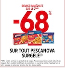 -68 % remise immédiate sur le 2ème sur tout Pescanova surgelé à Intermarché Super dans Vesancy -68 % remise immédiate sur le 2ème sur tout Pescanova surgelé à Intermarché Super dans Vesancy