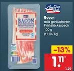 Bacon im Angebot bei Netto Marken-Discount in Bielefeld Bacon Angebote von American Style bei Netto Marken-Discount Bielefeld für 1,11 €