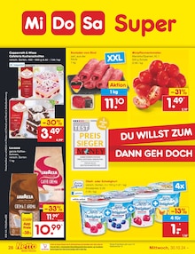 Lavazza im Netto Marken-Discount Prospekt "Aktuelle Angebote" mit 57 Seiten (Fürth)