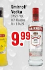 Vodka Angebote von Smirnoff bei Trinkgut Rosenheim für 9,99 €