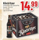 Schwarzbier von Köstritzer für 14,99 € bei Trinkgut im Angebot Schwarzbier von Köstritzer im aktuellen Trinkgut Prospekt
