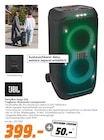 PartyBox Stage 320 von JBL für 399,00 € bei MediaMarkt Saturn im Angebot PartyBox Stage 320 von JBL im aktuellen MediaMarkt Saturn Prospekt