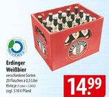 Erdinger Weißbier Angebote bei famila Nordost Lüneburg für 14,99 €