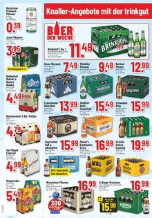 Bier im Trinkgut Prospekt "Aktuelle Angebote" mit 6 Seiten (Monheim (Rhein))
