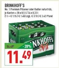 No. 1 Premium Pilsener oder Radler naturtrüb Angebote von Brinkhoff's bei Marktkauf Coesfeld für 11,49 €