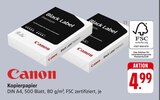 Kopierpapier Angebote von Canon bei E center Bruchsal für 4,99 €