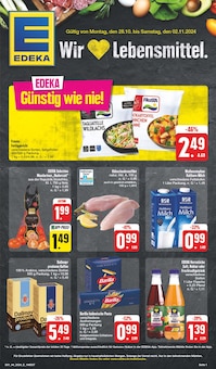 EDEKA Prospekt Wir lieben Lebensmittel! mit  Seiten in Hammelburg und Umgebung