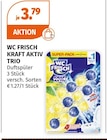 KRAFT AKTIV TRIO Duftspüler Angebote von WC FRISCH bei Müller Schwäbisch Hall für 3,79 €