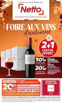 Promotion Comté dans le prospectus Netto, valable du 08/09/2026 au 28/09/2026 Promo Comté dans le catalogue Netto du moment à la page 1