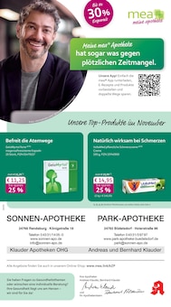 mea - meine apotheke Prospekt Unsere November-Angebote mit 4 Seiten