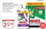 Aktuelle Ariel Angebote bei GLOBUS in Erlangen Aktuelles Waschmittel Flüssig Angebot bei GLOBUS in Erlangen ab 21,79 €