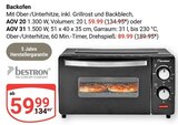 Aktuelle Mikrowelle Angebote bei GLOBUS in Mannheim Aktuelles AOV 20 oder AOV 31 Angebot bei GLOBUS in Mannheim ab 59,99 €