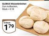 Weizenbrötchen Angebote von Globus bei GLOBUS Salzgitter für 1,79 €