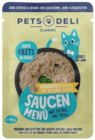 Saucen Menü Thunfischfilet von Pets Deli im aktuellen Fressnapf Prospekt für 1,39 €