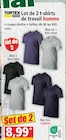 Lot de 2 t-shirts de travail homme à Norma dans Moyenmoutier Lot de 2 t-shirts de travail homme à Norma dans Moyenmoutier
