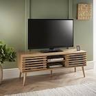 Meuble tv portes coulissantes en promo chez B&M Meuble tv portes coulissantes dans le catalogue B&M