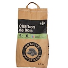 Charbon de bois 2,5 kg - CARREFOUR en promo chez Carrefour Charbon de bois 2,5 kg - CARREFOUR dans le catalogue Carrefour