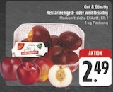 EDEKA Steinach - Nektarinen gelb- oder weißfleischig Angebot im Prospekt Nektarinen gelb- oder weißfleischig bei EDEKA im Steinach Prospekt für 2,49 €