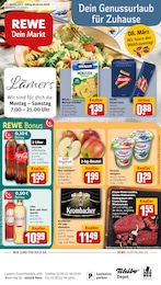 REWE Prospekt "Dein Markt" für Rees, 32 Seiten, 02.03.2026 - 07.03.2026