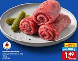Netto Marken-Discount - Rouladen vom Rind Angebot im Prospekt Rouladen vom Rind bei Netto Marken-Discount im Prospekt "" für 1,49 €