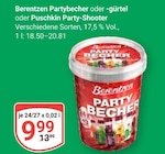 Partybecher Angebote von Berentzen bei GLOBUS Bad Kreuznach für 9,99 €