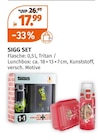 SET im Müller Prospekt SET von SIGG im aktuellen Müller Prospekt für 17,99 €