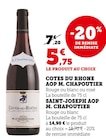 Super U Saint-Germain-du-Corbeïs - Promo Côtes du Rhône AOP Promo Côtes du Rhône AOP à 5,75 € dans le catalogue Super U à Saint-Germain-du-Corbeïs