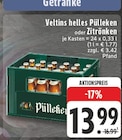 Aktuelle Veltins Angebote bei EDEKA in Dinslaken Aktuelles helles Pülleken Angebot bei EDEKA in Dinslaken ab 13,99 €