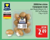 Champignons braun im Angebot bei Marktkauf in Leipzig Champignons braun Angebote von EDEKA Herzstücke bei Marktkauf Leipzig für 2,49 €