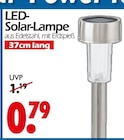 LED-Solar-Lampe Angebote bei Wreesmann Dresden für 0,79 €