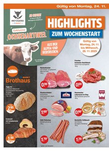 Hackfleisch im V-Markt Prospekt "V-Markt einfach besser einkaufen" mit 26 Seiten (Augsburg)