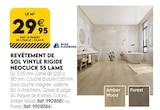 Revêtement de sol vinyle rigide Neoclick 55 lame en promo chez Tout Faire Saint-Nazaire à 29,95 €