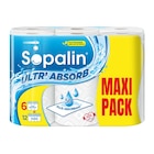Essuie Tout "Maxi Pack" - SOPALIN en promo chez Carrefour Essuie Tout "Maxi Pack" - SOPALIN dans le catalogue Carrefour