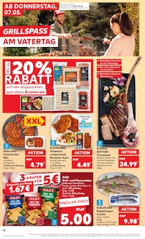 Grillfleisch im Kaufland Prospekt "KNÜLLER" mit 63 Seiten (Saarbrücken)
