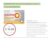 200 mg Schmelztabletten Lemon bei LINDA im Prospekt "" für 10,98 €